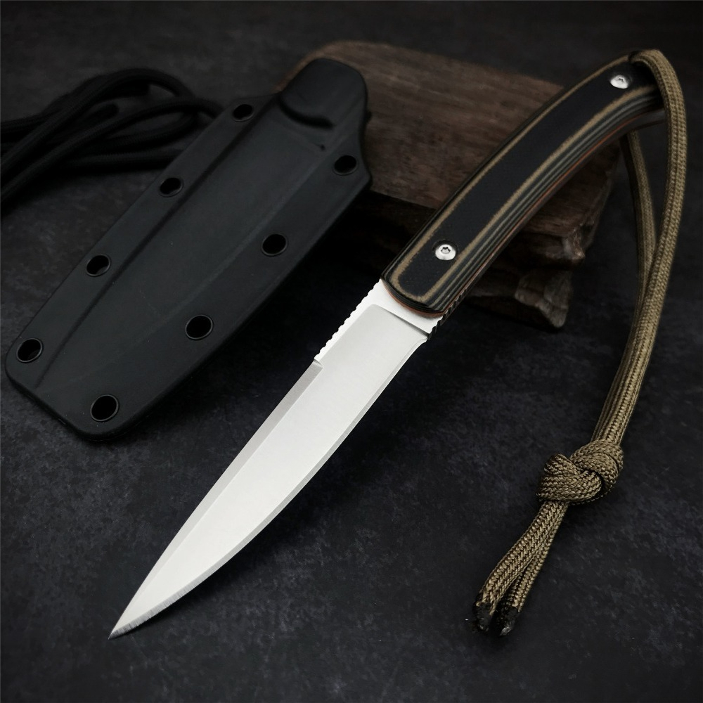 Survival Knife Full Tang - Lightweight Pocket Straight Knife 3.03