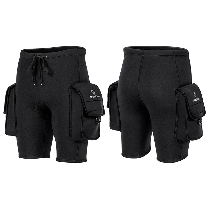 Outdoor Adventure Training - Men Wetsuit Shorts 3mm Neoprene Diving