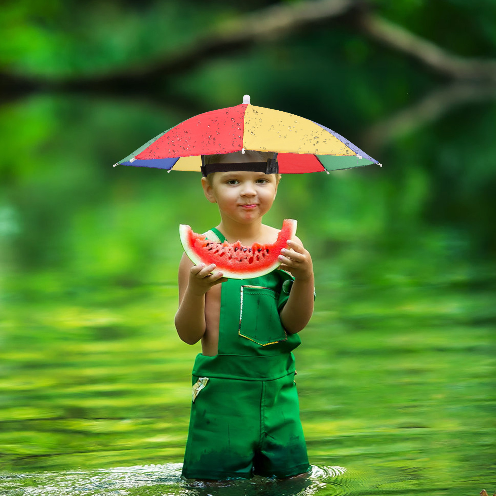 3Pcs Umbrella Hat with Elastic - đánh giá và giá Outdoor Adventure Golf