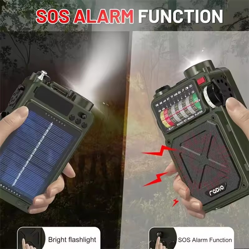Hand-operated Emergency Solar  - đánh giá và giá Emergency Radio Solar