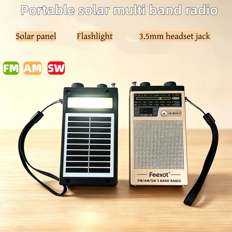 Mini FM AM SW Radio Portable F - đánh giá và giá Emergency Radio Solar