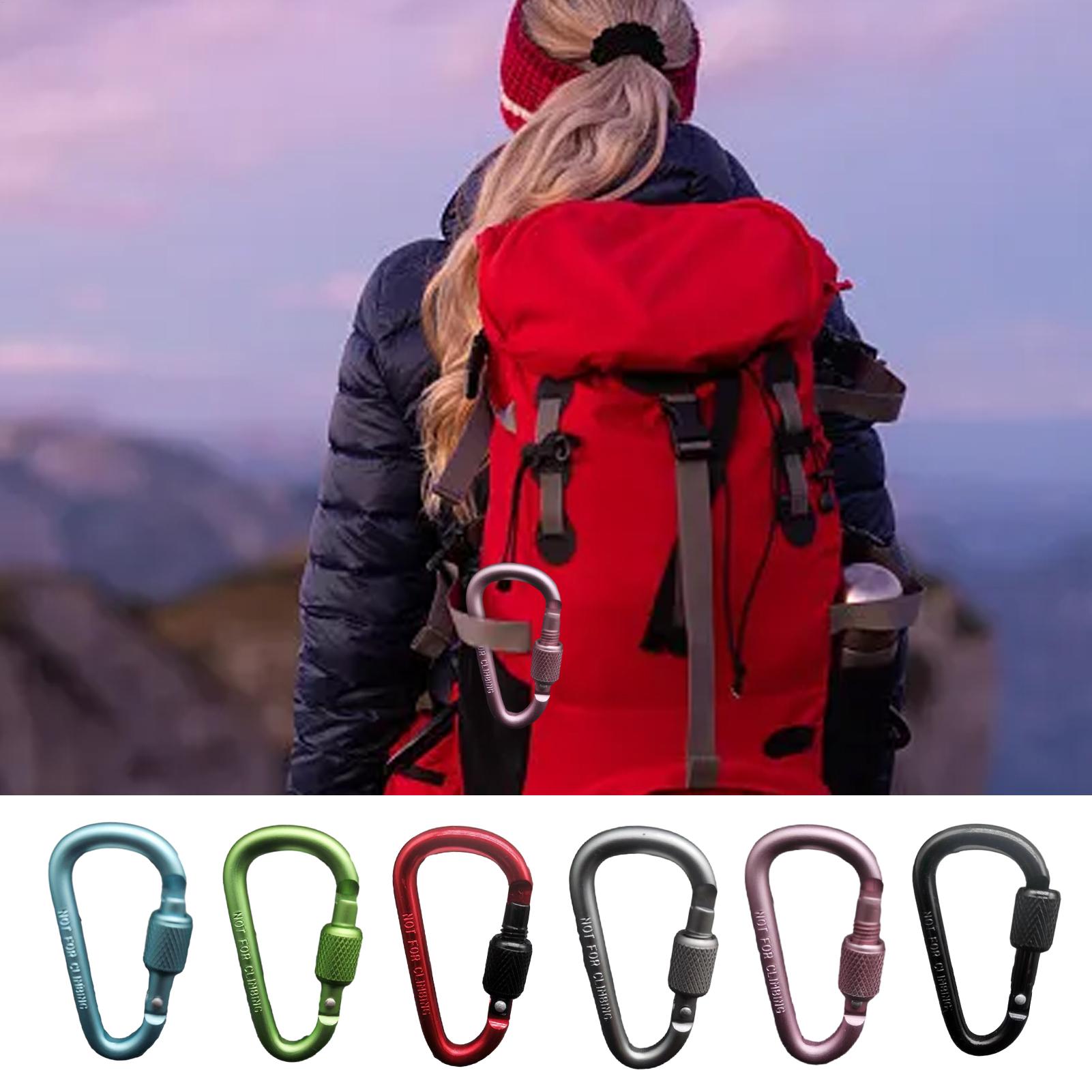 Outdoor Aluminum D Shape Locki - đánh giá và giá Carabiner Locking D