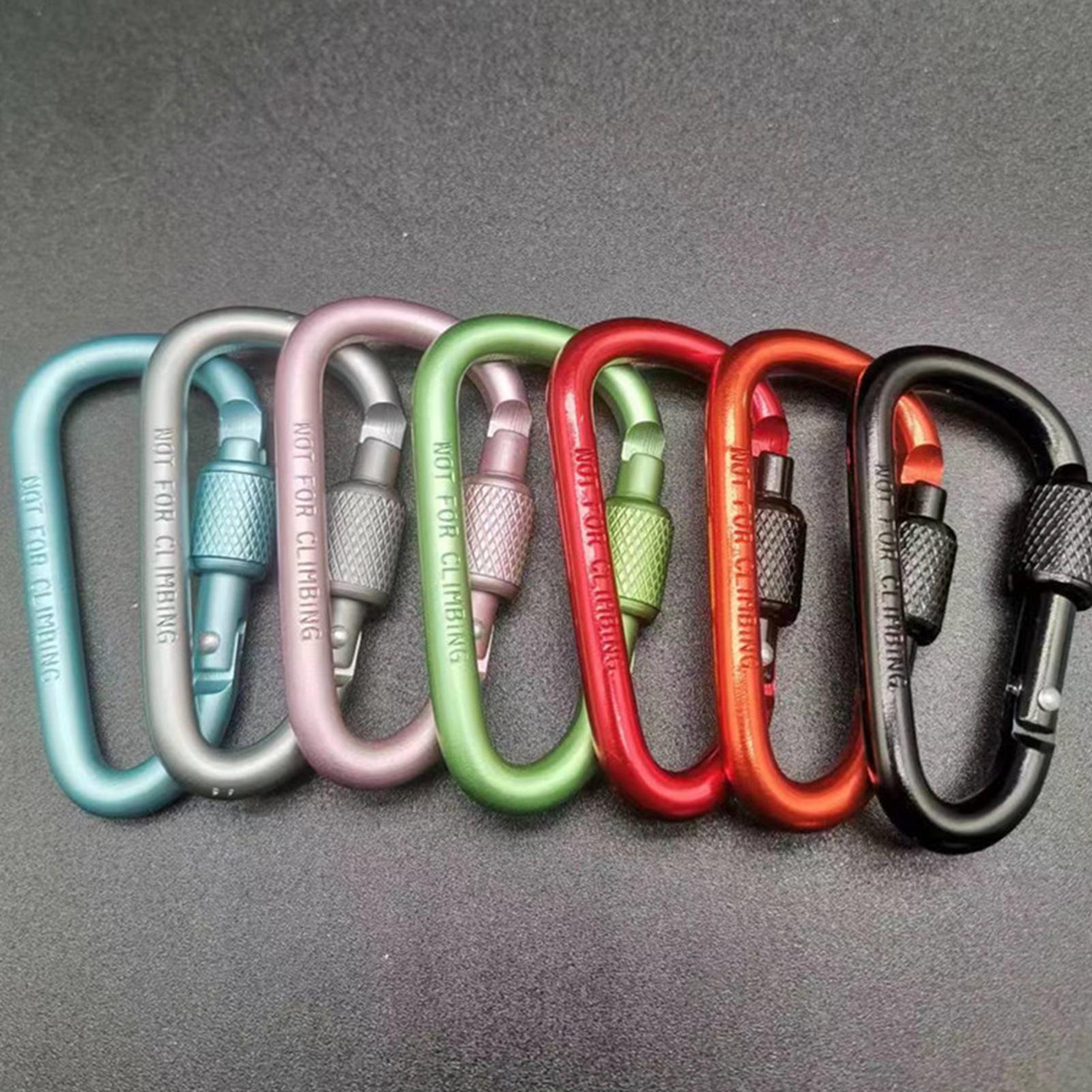 Outdoor Aluminum D Shape Locki - đánh giá và giá Carabiner Locking D