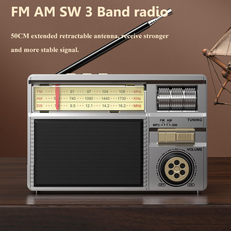 Portable Emergency Full Band R - đánh giá và giá Emergency Radio Solar