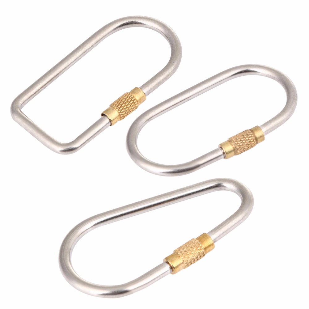 5 cái/lốc Titan Khóa Carabiner - đánh giá và giá Carabiner Locking D