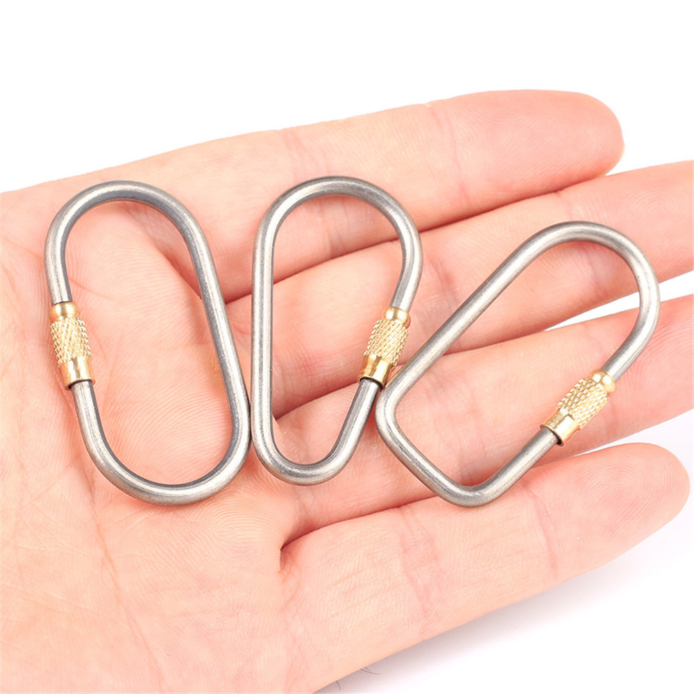 5 cái/lốc Titan Khóa Carabiner - đánh giá và giá Carabiner Locking D