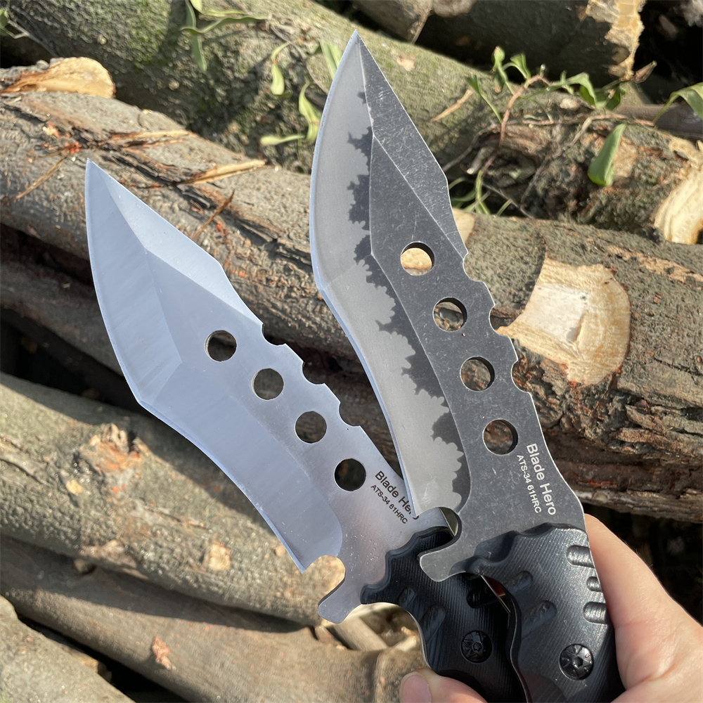 Full-tang High Quality ATS-34  - đánh giá và giá Survival Knife Full Tang