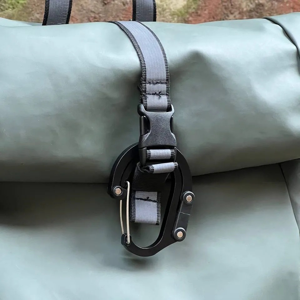 Camping Hybrid Gear Clip D-typ - đánh giá và giá Carabiner Locking D