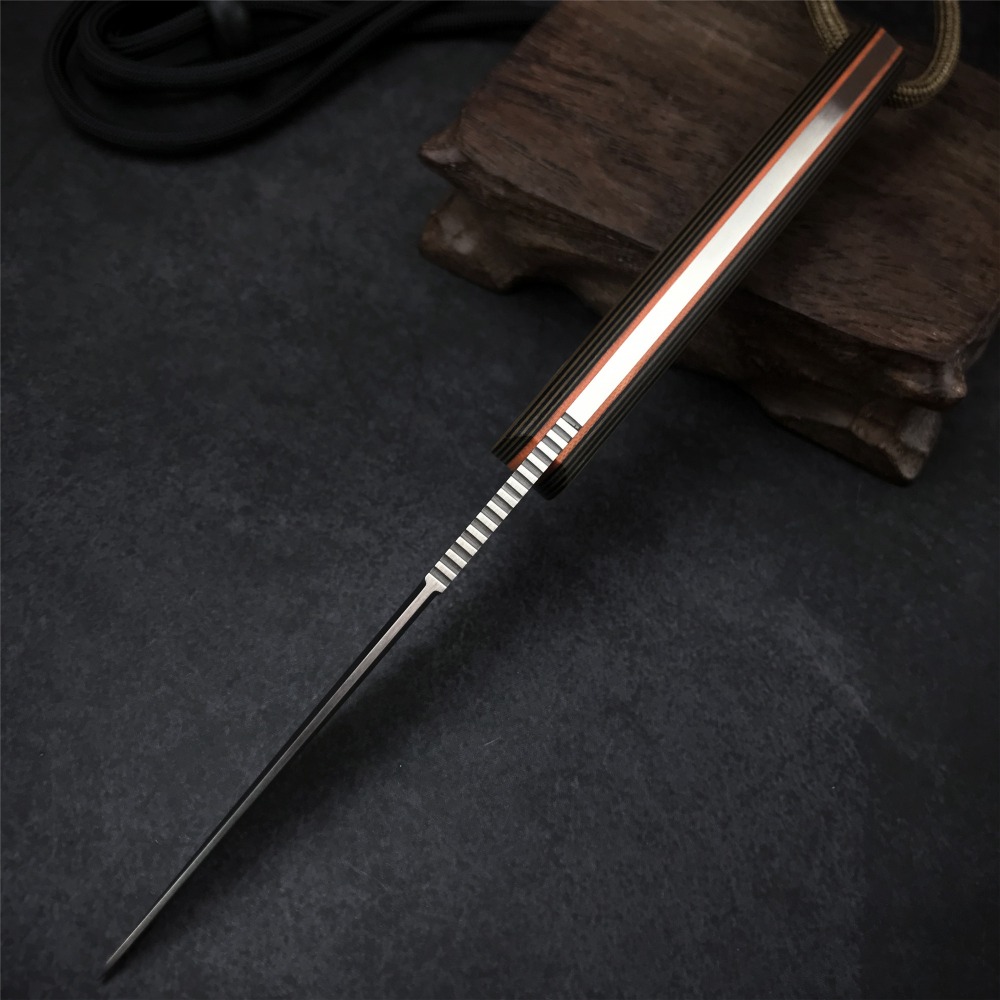 Lightweight Pocket Straight Kn - đánh giá và giá Survival Knife Full Tang