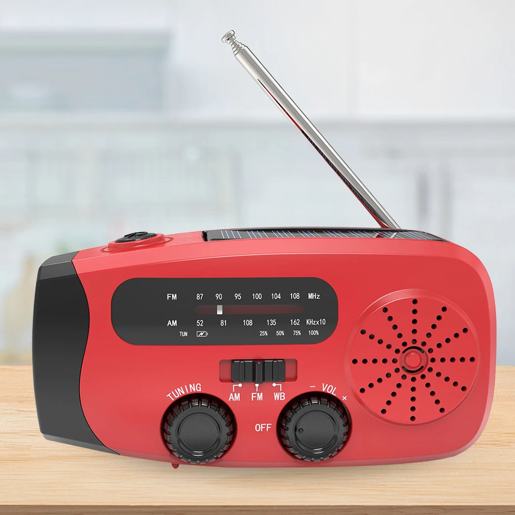 Portable Emergency Crank Radio - đánh giá và giá Emergency Radio Solar