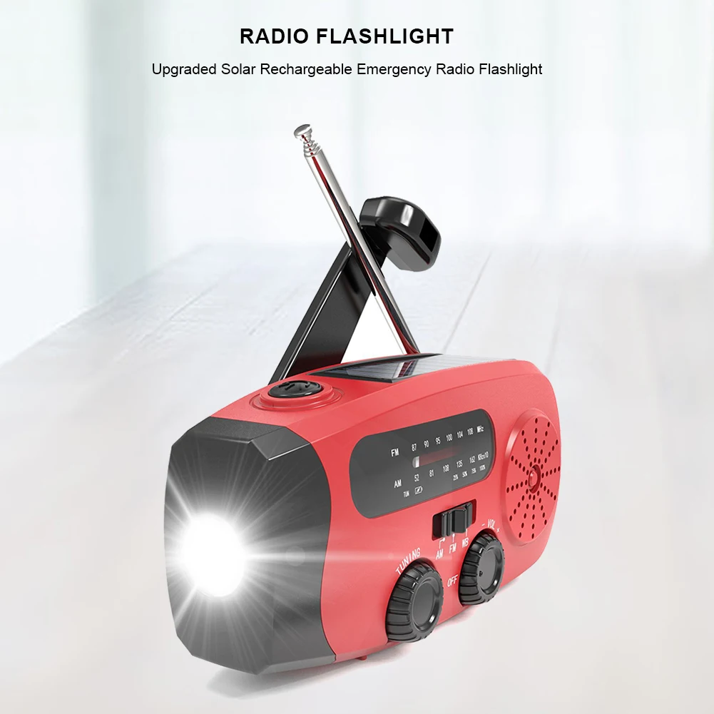 Portable Emergency Crank Radio - đánh giá và giá Emergency Radio Solar
