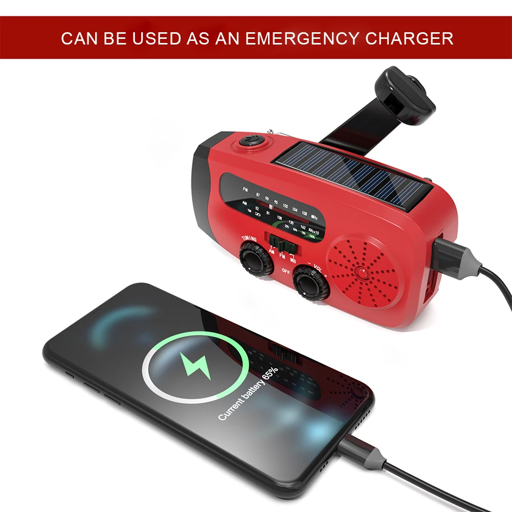 Portable Emergency Crank Radio - đánh giá và giá Emergency Radio Solar