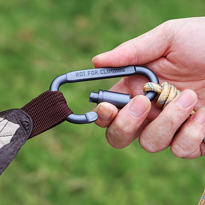 1/4pcs Aluminum Alloy Carabine - đánh giá và giá Carabiner Locking D