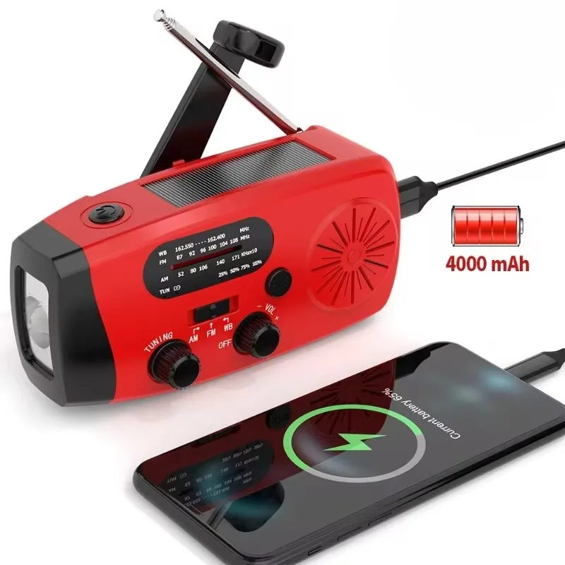 Portable Multifunctional Handh - đánh giá và giá Emergency Radio Solar