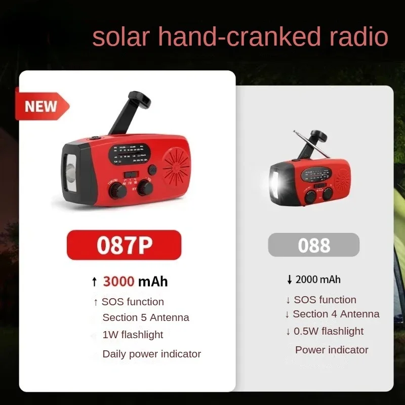 Portable Multifunctional Handh - đánh giá và giá Emergency Radio Solar
