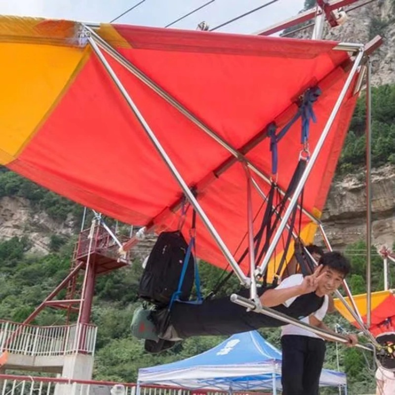 Outdoor Gliding Zipline Swingi - đánh giá và giá Outdoor Adventure Ziplines & Waterfall
