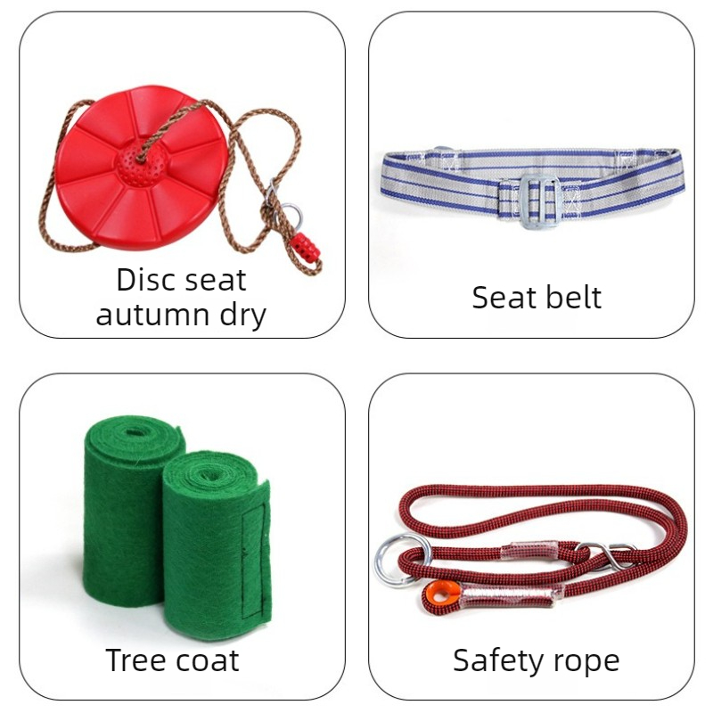Kids Zipline Kit with Disc Swi - đánh giá và giá Outdoor Adventure Ziplines & Waterfall