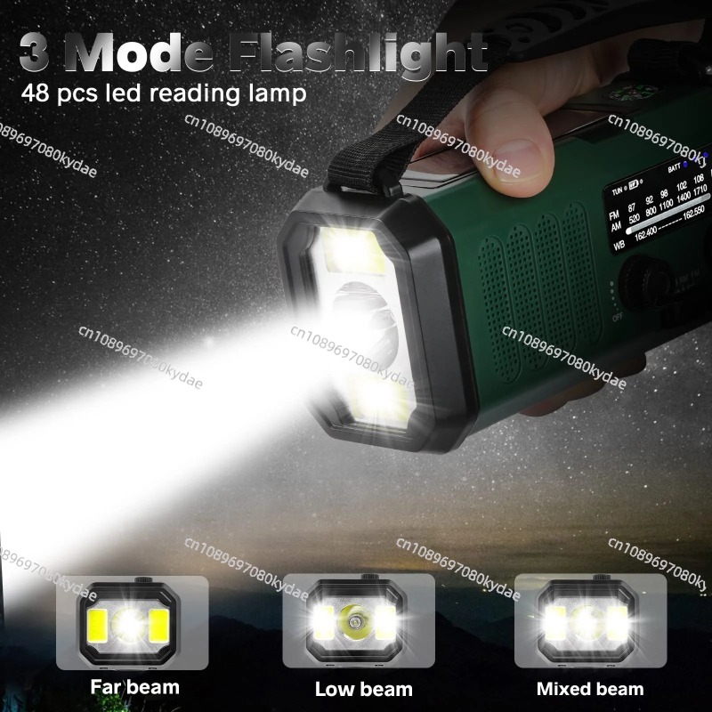 10000/20000mAh Battery Emergen - đánh giá và giá Emergency Radio Solar