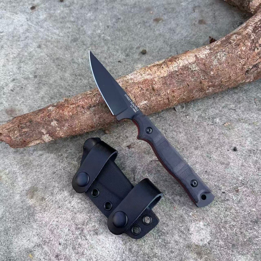 TOPS Street Scalpel 2 Knife Ca - đánh giá và giá Survival Knife Full Tang