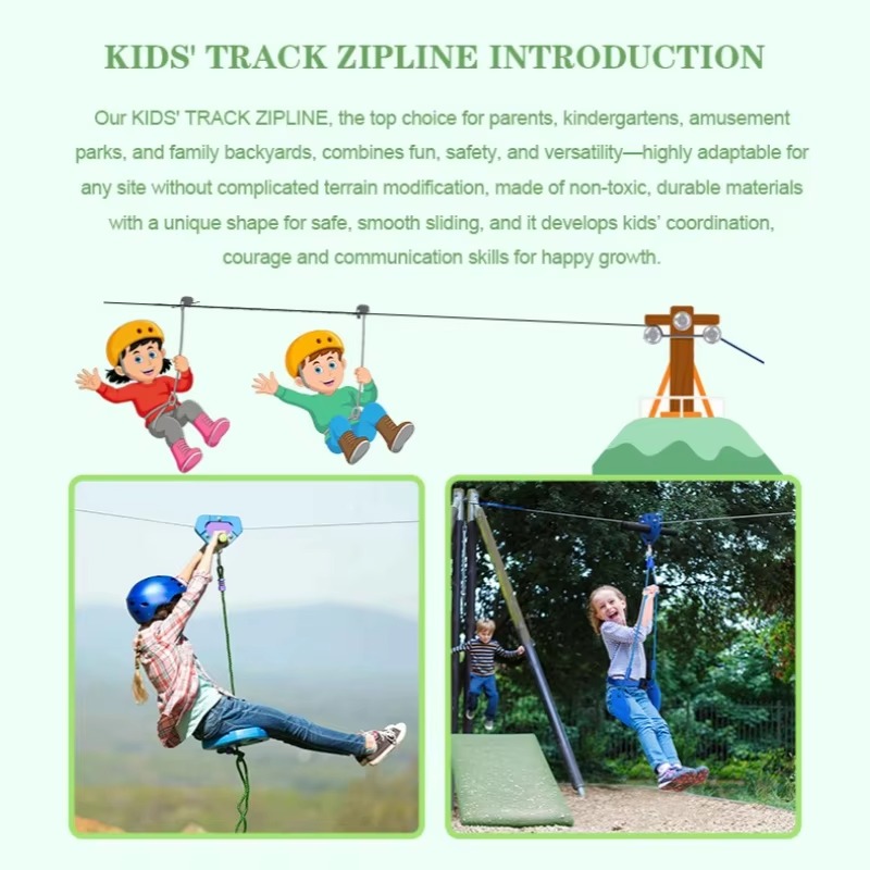 Zipline Game Set Outdoor zipli - đánh giá và giá Outdoor Adventure Ziplines & Waterfall