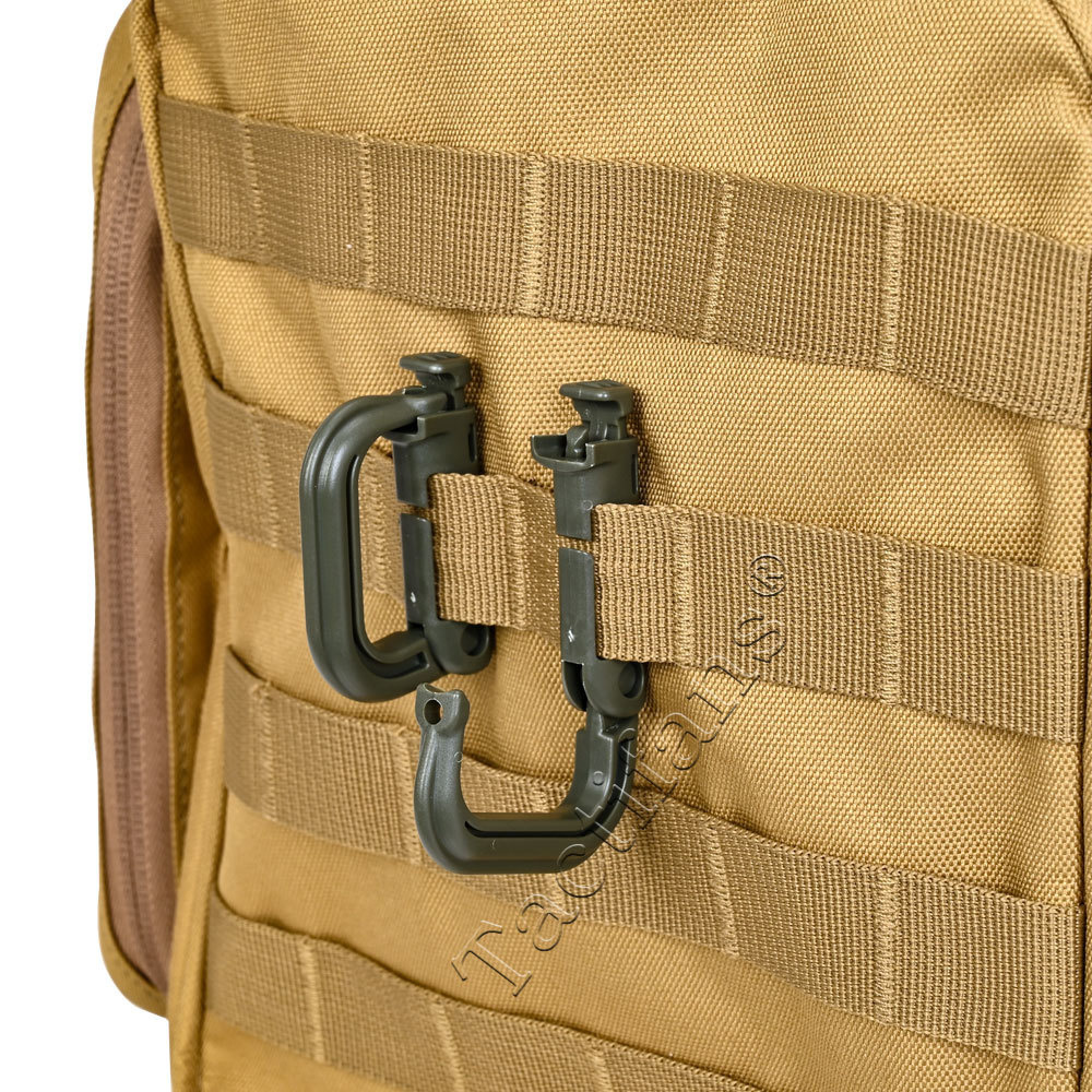Tactical D Locking Ring 2 pcs  - đánh giá và giá Carabiner Locking D