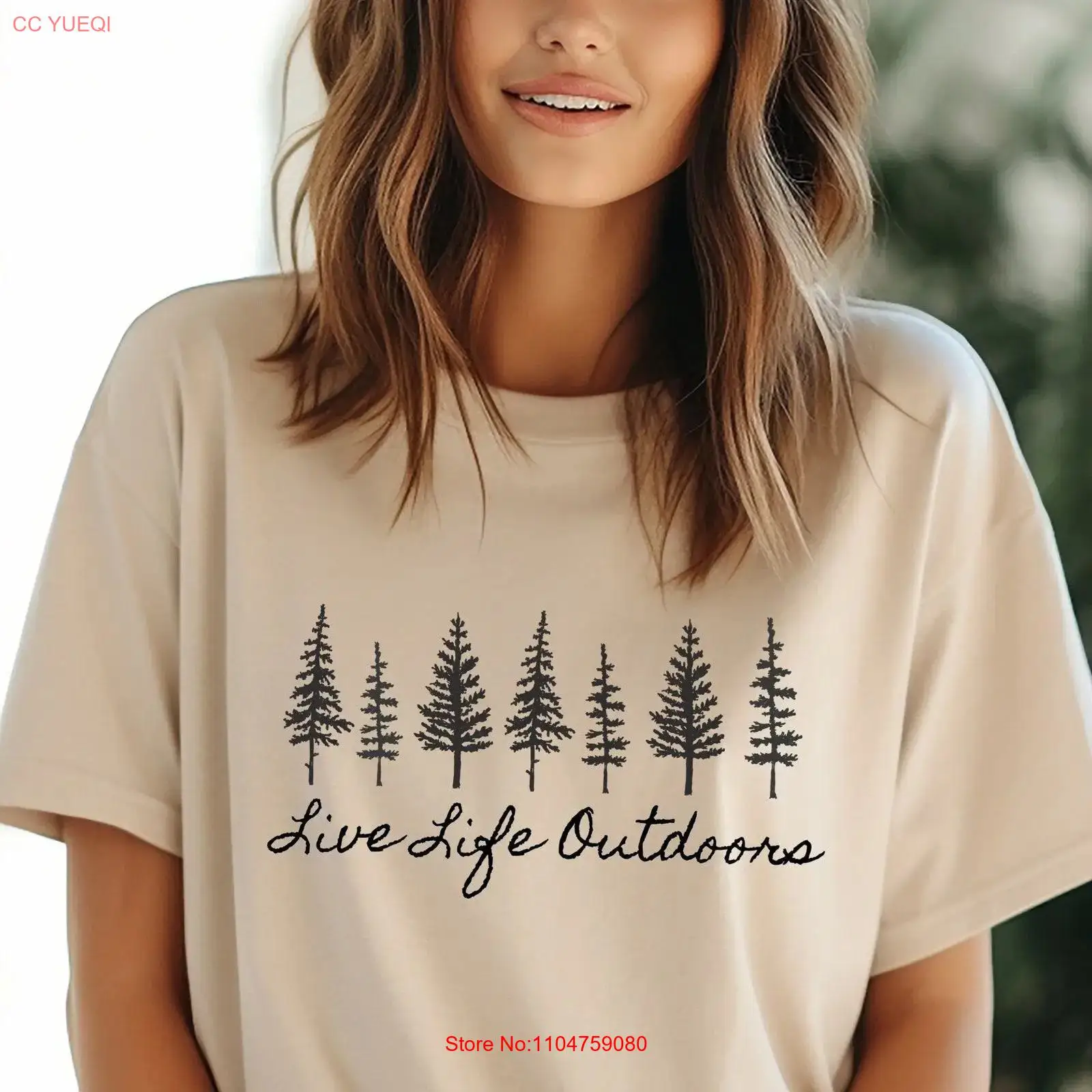 Camping T Shirt Live Life Outd - đánh giá và giá Outdoor Adventure North West