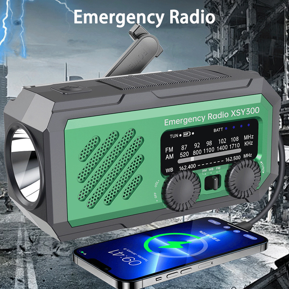 New 2000mAh Emergency Radio So - đánh giá và giá Emergency Radio Solar