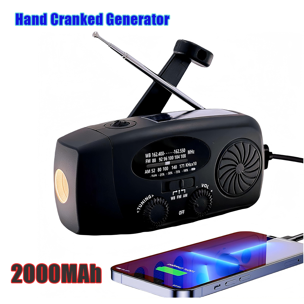 Multifunctional Portable Hand  - đánh giá và giá Emergency Radio Solar