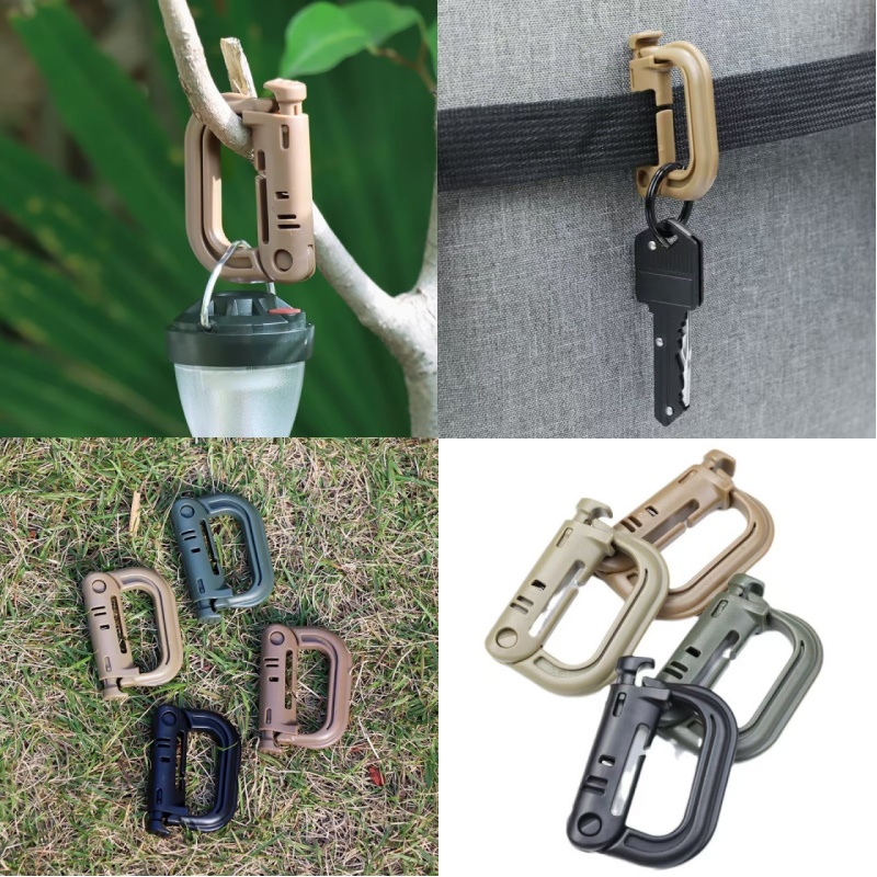 Tactical D-Ring Carabiner – Pl - đánh giá và giá Carabiner Locking D