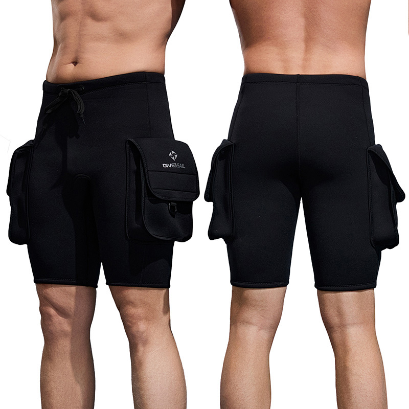 Men Wetsuit Shorts 3mm Neopren - đánh giá và giá Outdoor Adventure Training